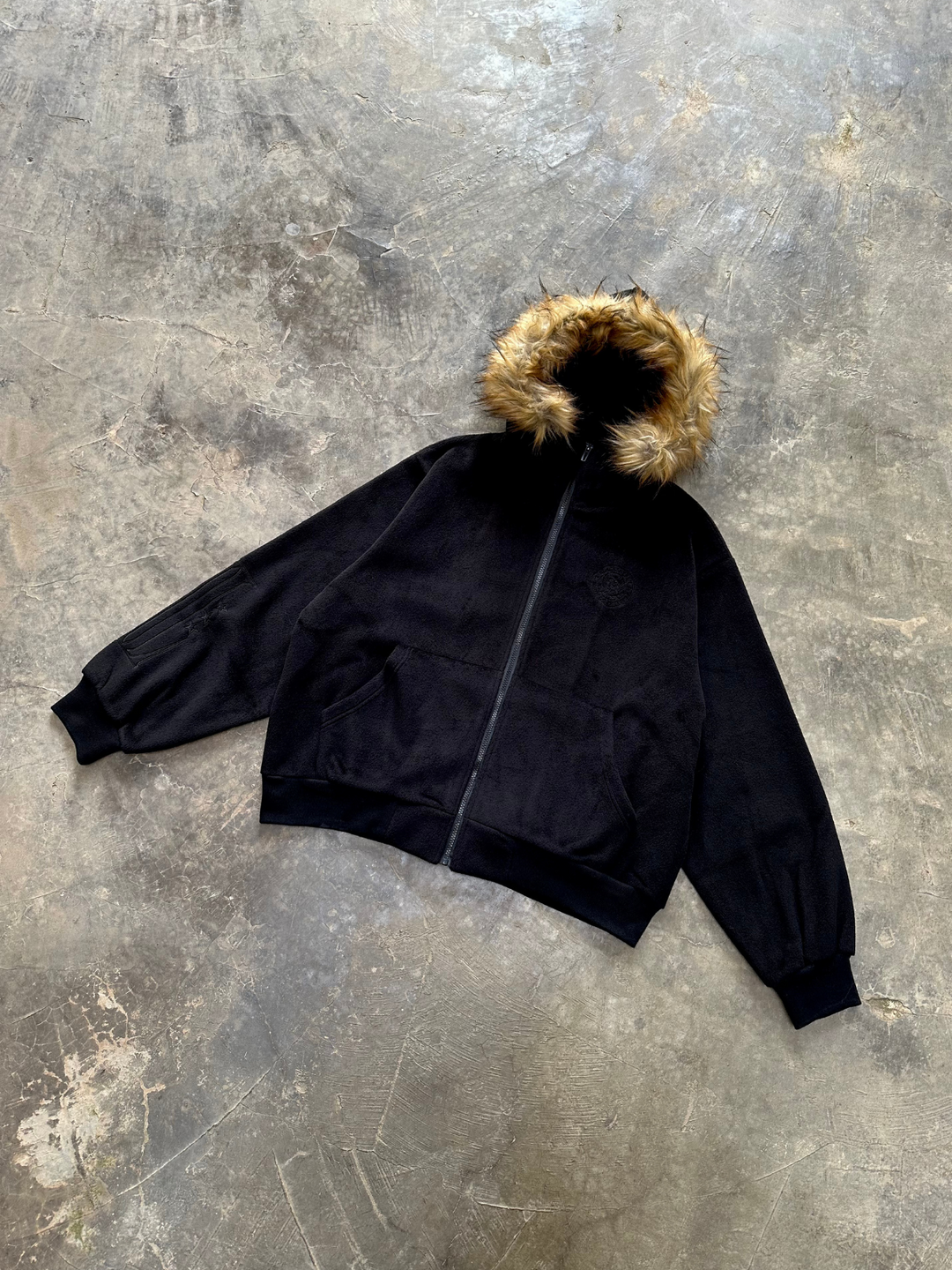 OVER5IZE "nest" FUR SOFT JACKET