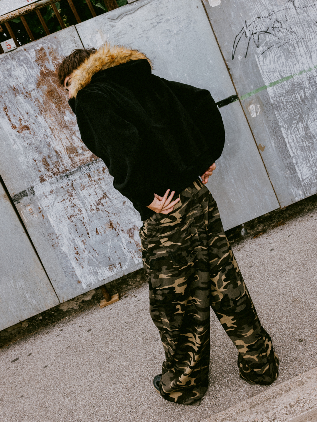 OVER5IZE "nest" FUR SOFT JACKET