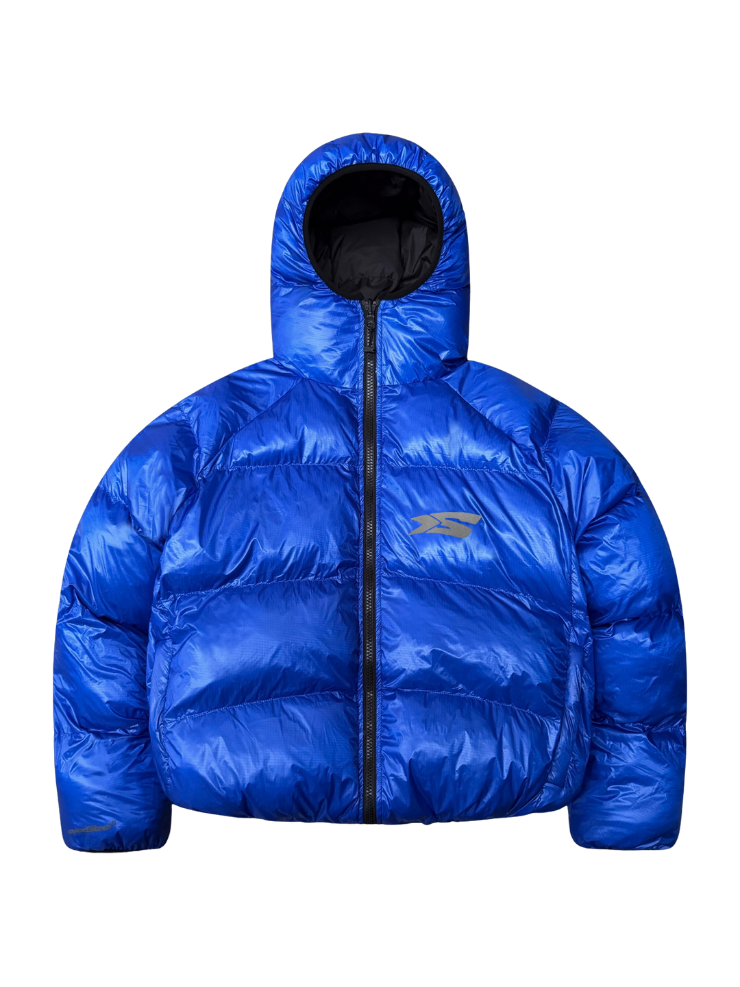 OVER5IZE "DUO" REVERSIBLE PUFFER JACKET BLUE & BLACK