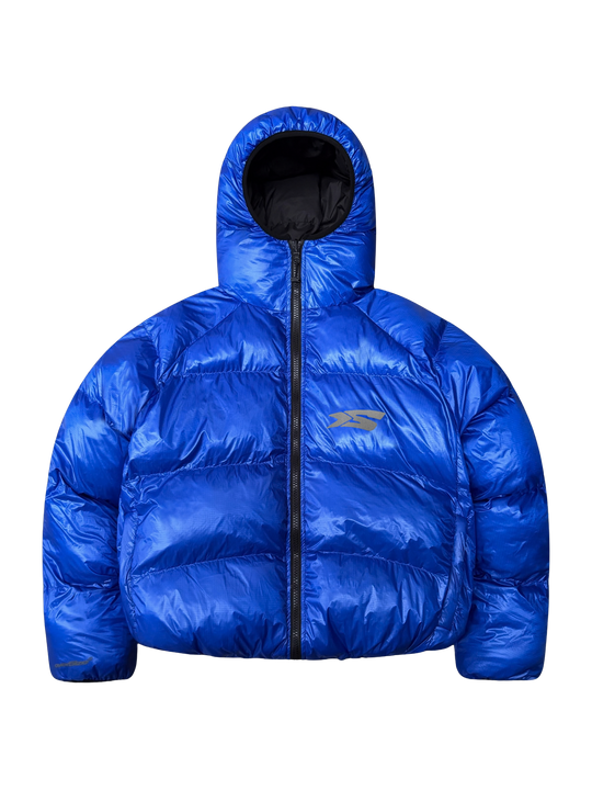 OVER5IZE "DUO" REVERSIBLE PUFFER JACKET BLUE & BLACK