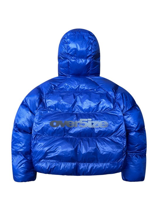 OVER5IZE "DUO" REVERSIBLE PUFFER JACKET BLUE & BLACK