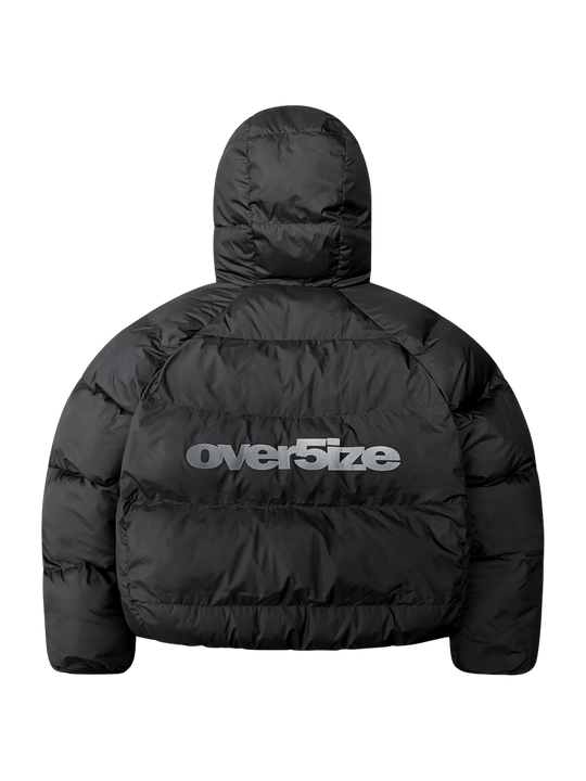 OVER5IZE "DUO" REVERSIBLE PUFFER JACKET BLUE & BLACK