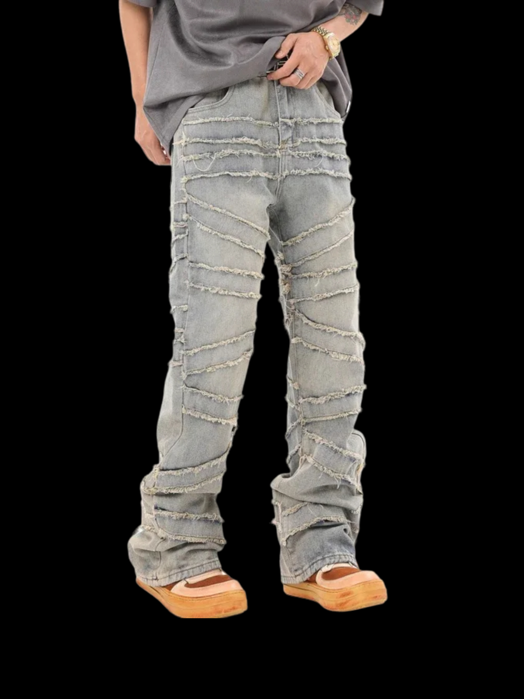 OVER5IZE INTOTHENET "Cal.177" JEANS