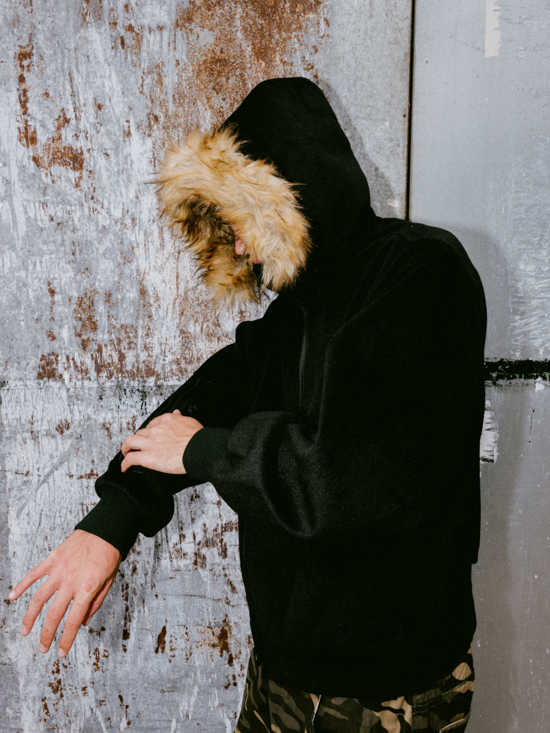 OVER5IZE "nest" FUR SOFT JACKET