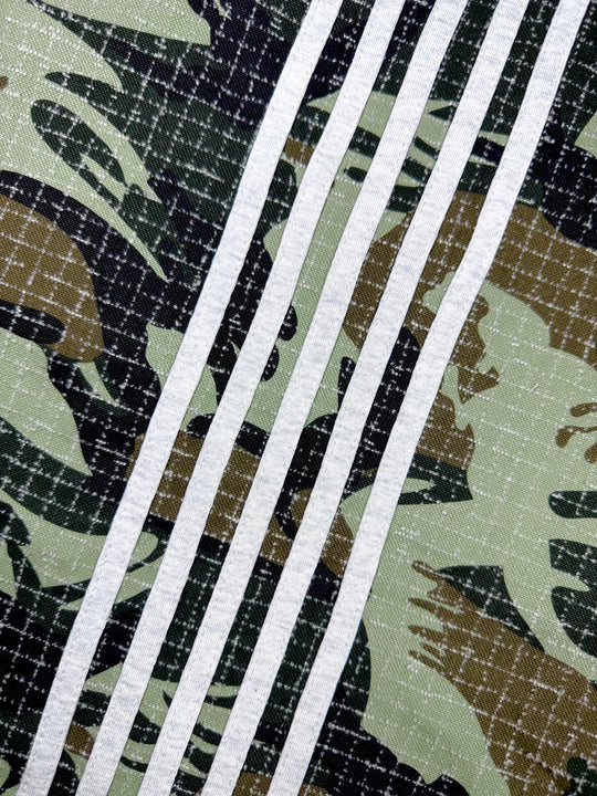 OVER5IZE “stripy” DUAL FIT DISTRESSED CAMO JEANS