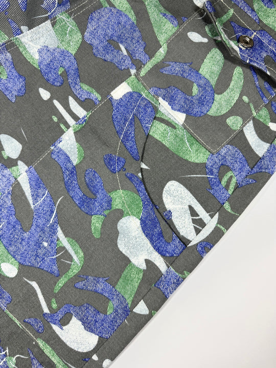 OVER5IZE "reboot" JORTS CAMO