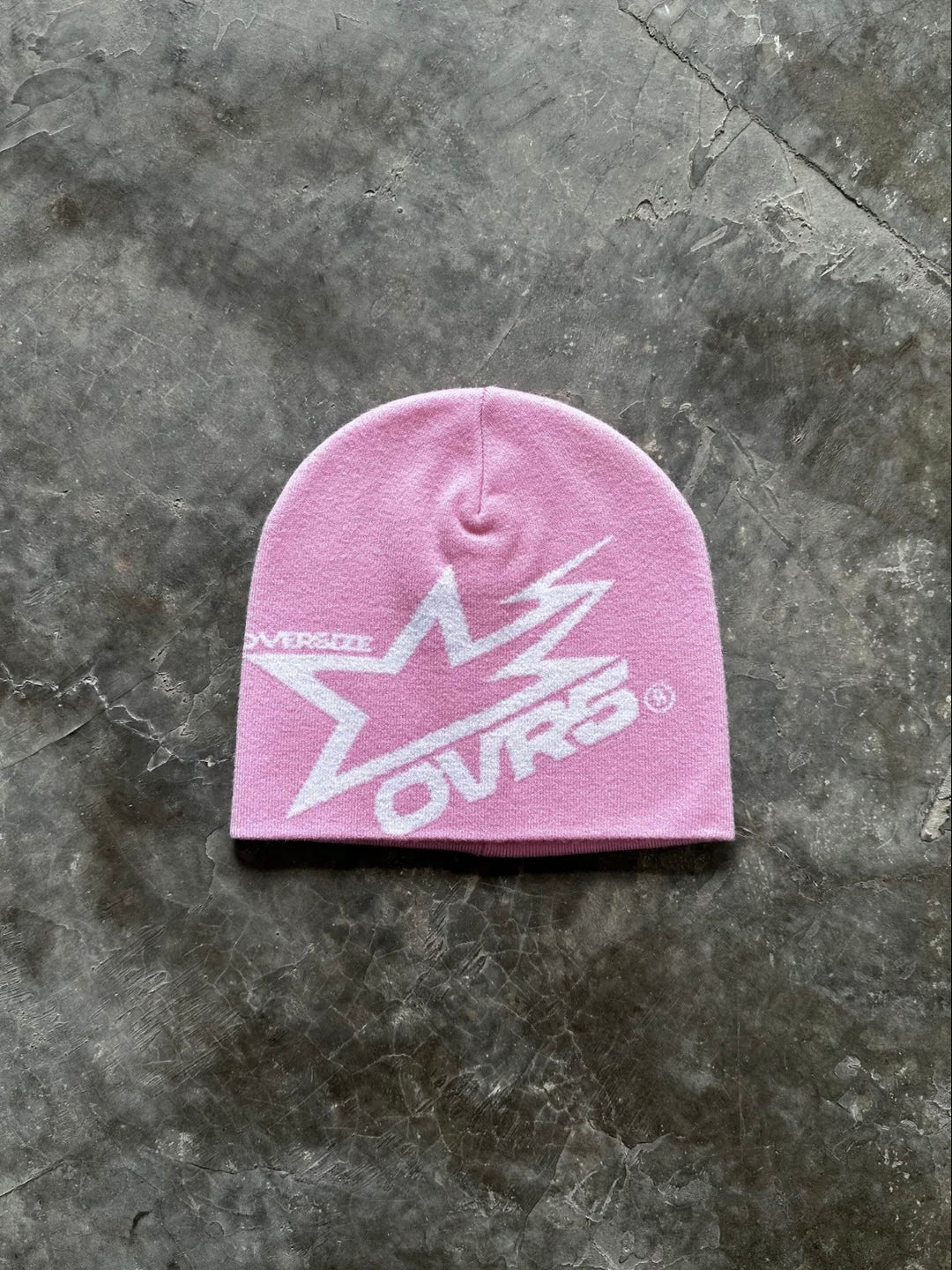 OVER5IZE "bleakness" BEANIE PINK