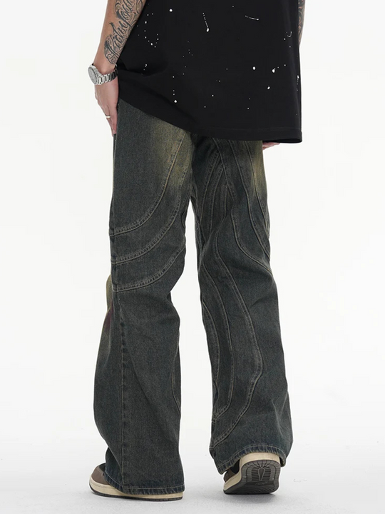 OVER5IZE "radiophobia" JEANS