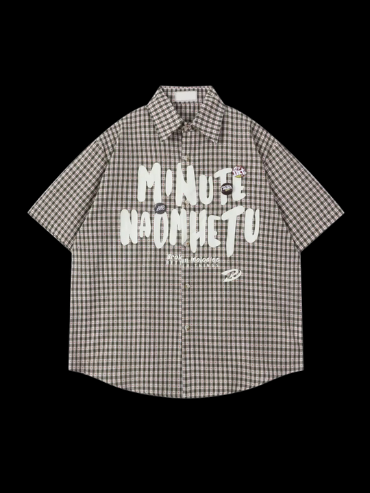 OVER5IZE "tension" SHIRT GREEN