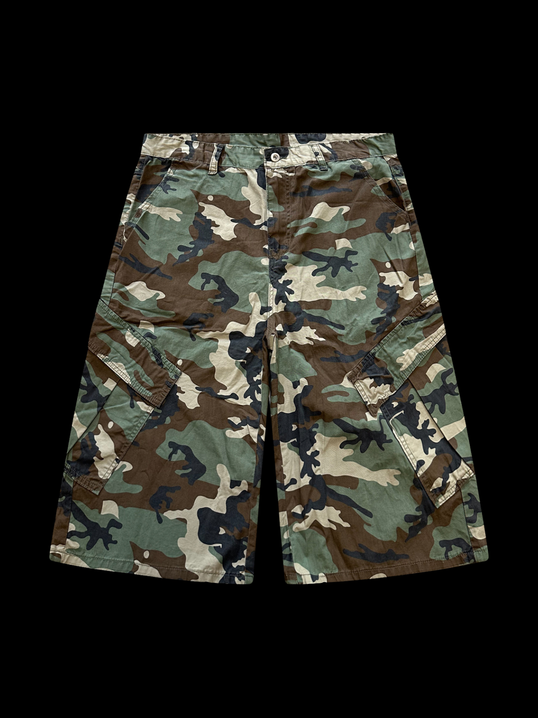OVER5IZE "carbon" CAMO JORTS