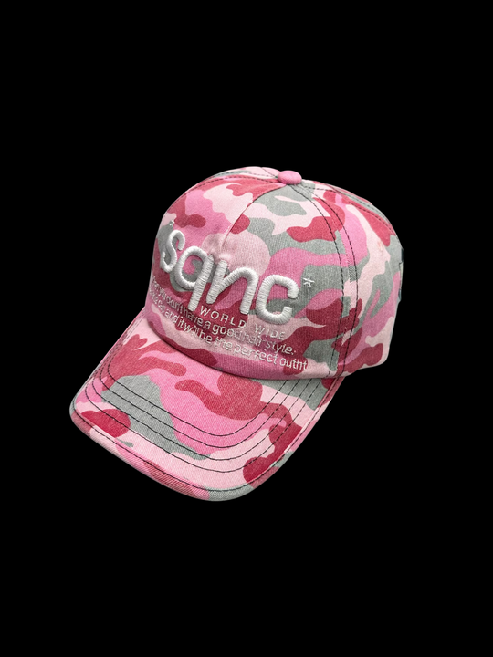 OVER5IZE "blast" CAP PINK CAMO