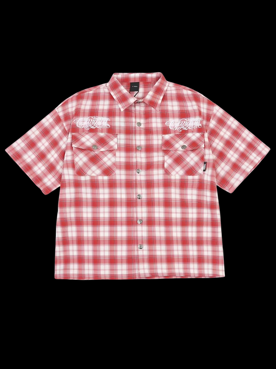 OVER5IZE "fragment" SHIRT RED