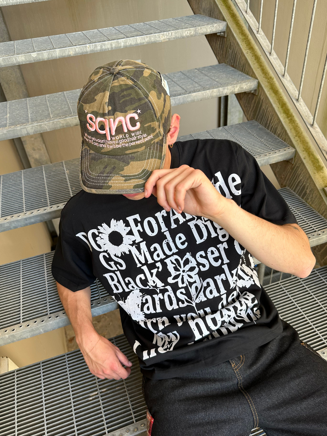 OVER5IZE "blast" CAP GREEN CAMO