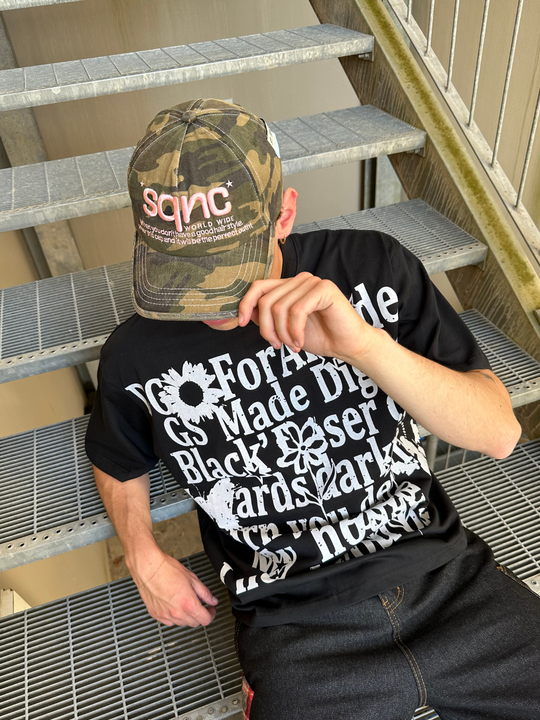OVER5IZE "blast" CAP GREEN CAMO