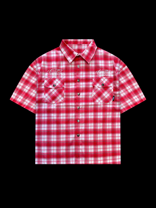 OVER5IZE "fragment" SHIRT RED
