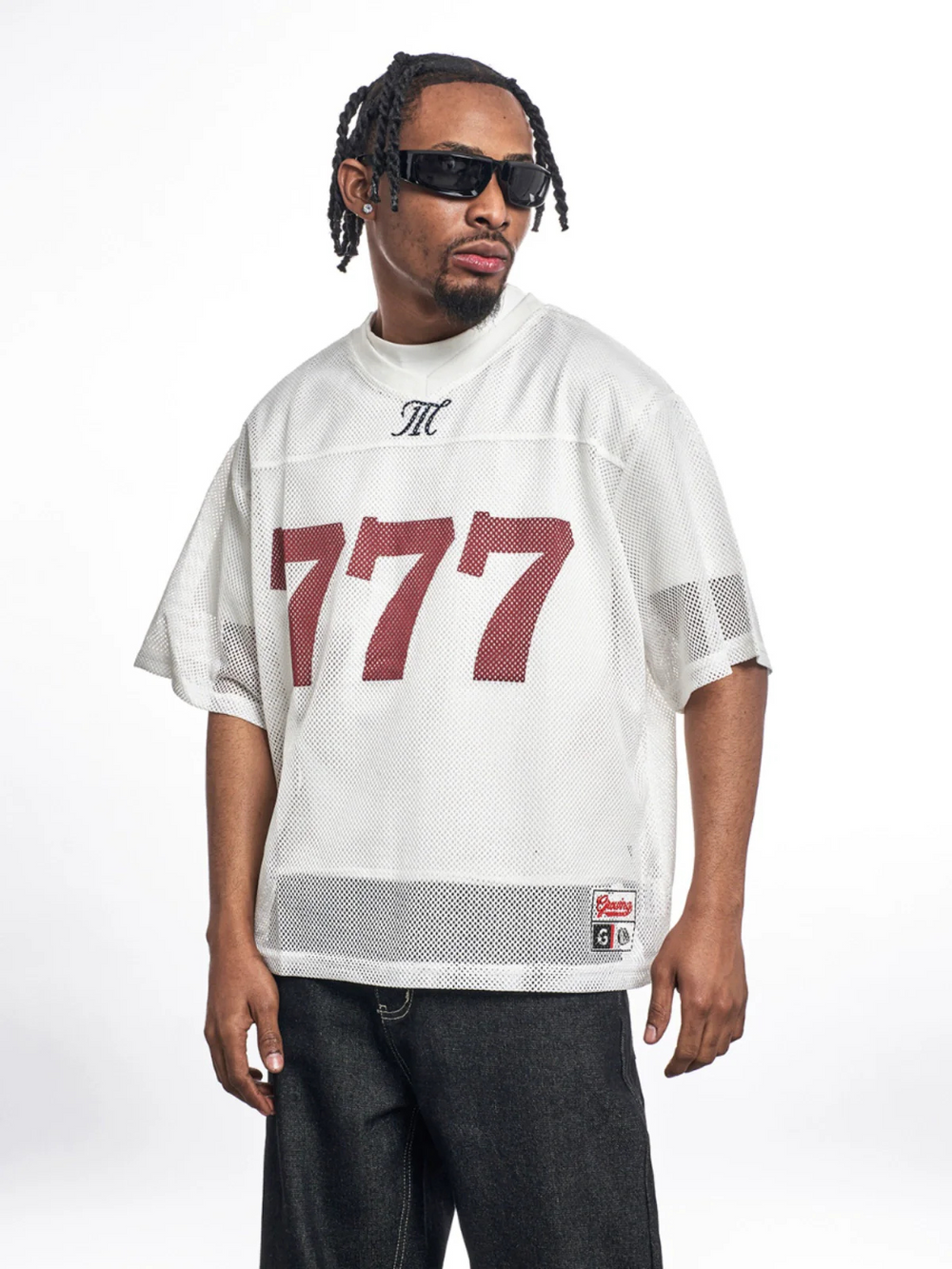 OVER5IZE "Pulse" JERSEY WHITE