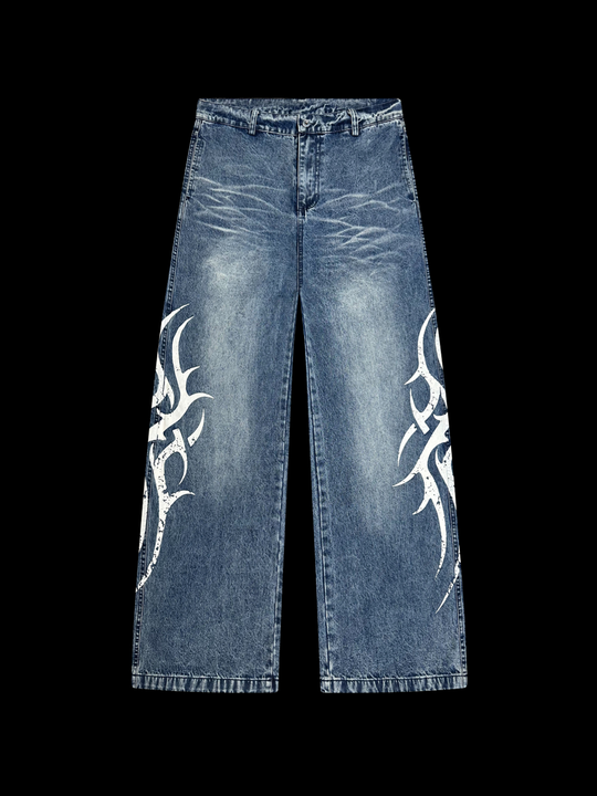 OVER5IZE "haunt" JEANS