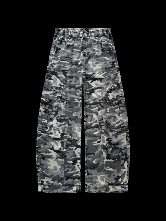 OVER5IZE "timber" CAMO JEANS