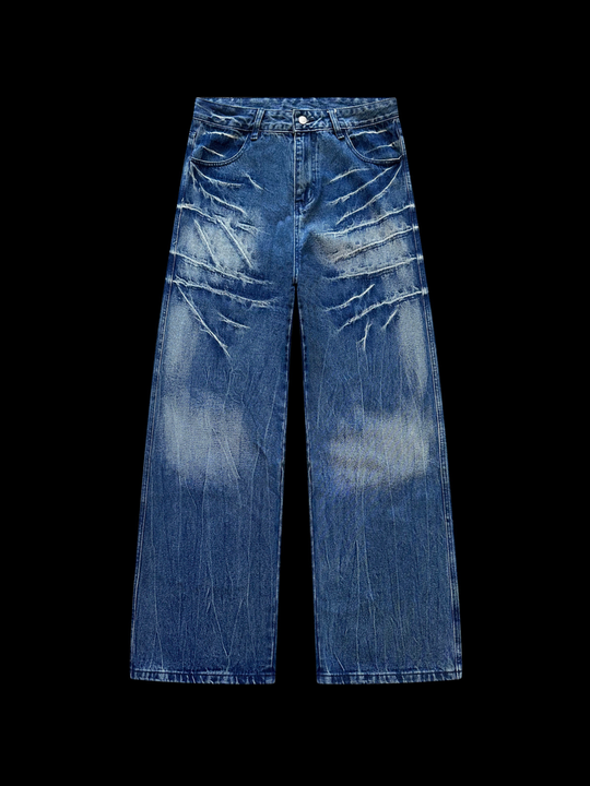 OVER5IZE "whisper" JEANS BLUE