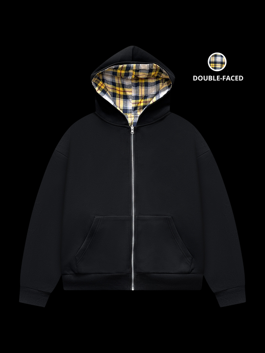OVER5IZE "iconic" DOUBLE-FACED JACKET