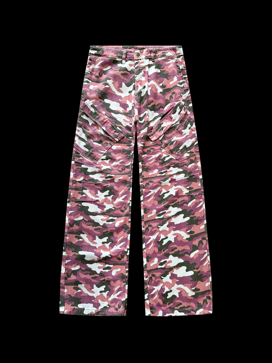 OVER5IZE "rupture" CAMO JEANS