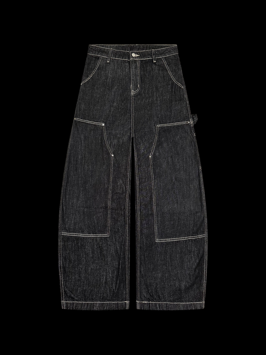 OVER5IZE "concrete" JEANS