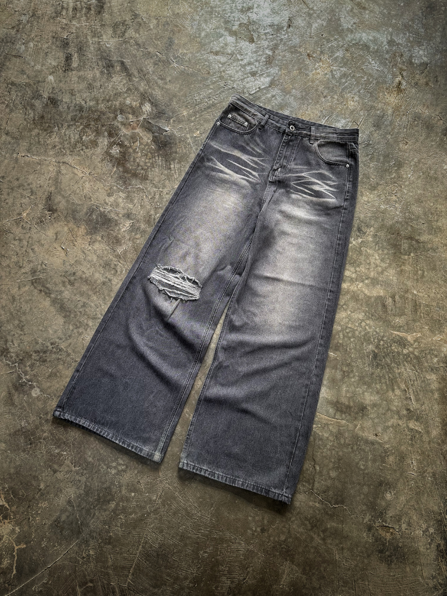 OVER5IZE "bleak" JEANS