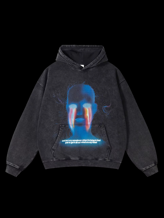 OVER5IZE "glacial" HOODIE