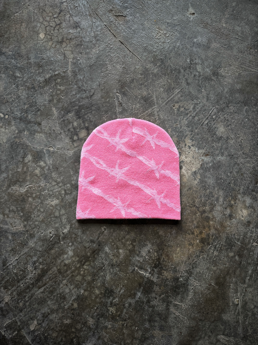 OVER5IZE "bleakness" BEANIE PINK