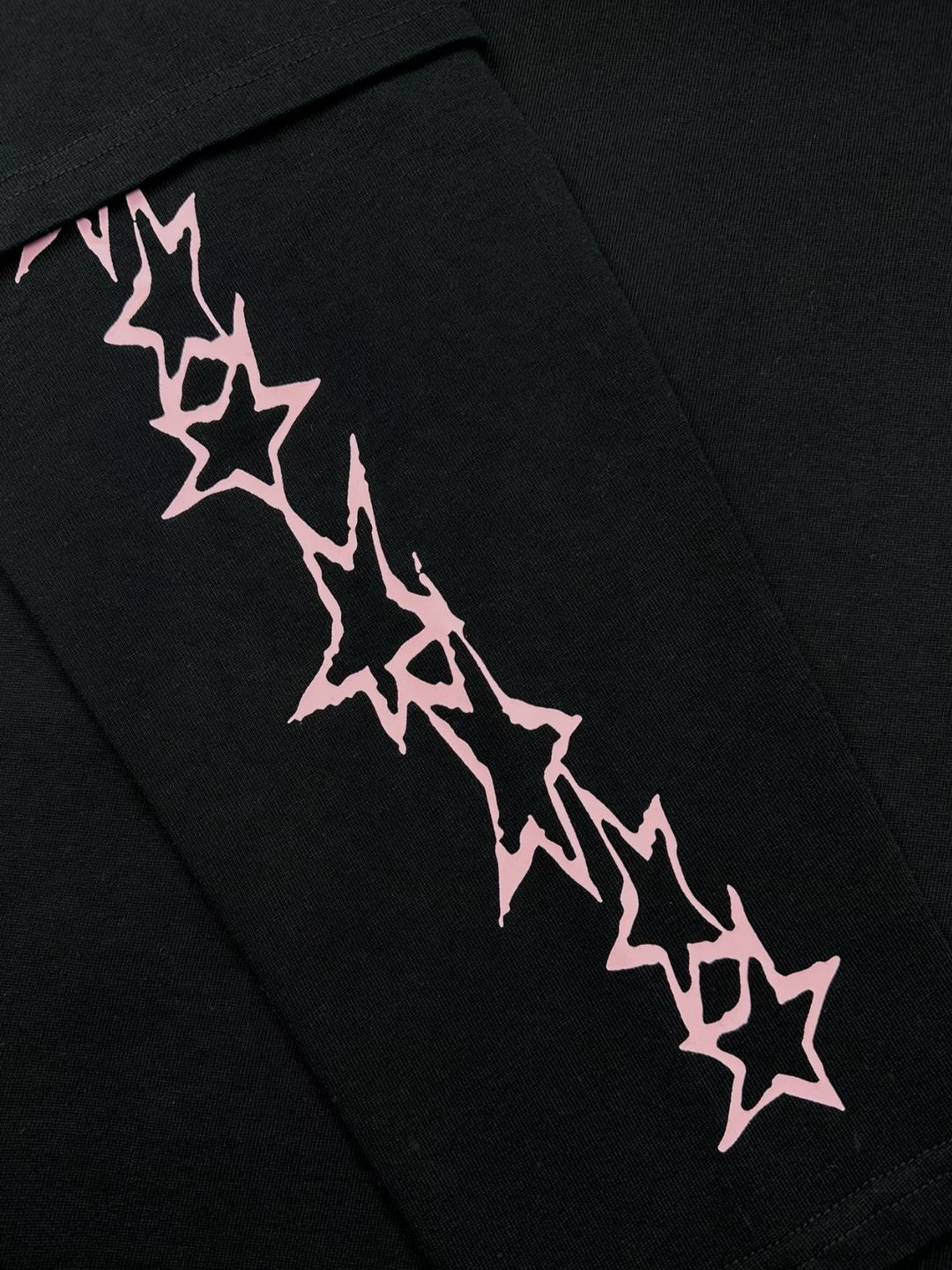 OVER5IZE "Fifty5" LONGSLEEVE BLACK & PINK