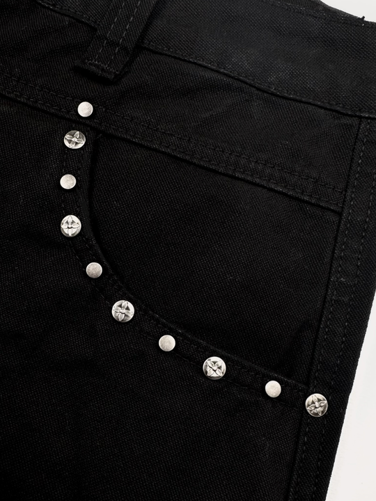 OVER5IZE "unity" JEANS BLACK