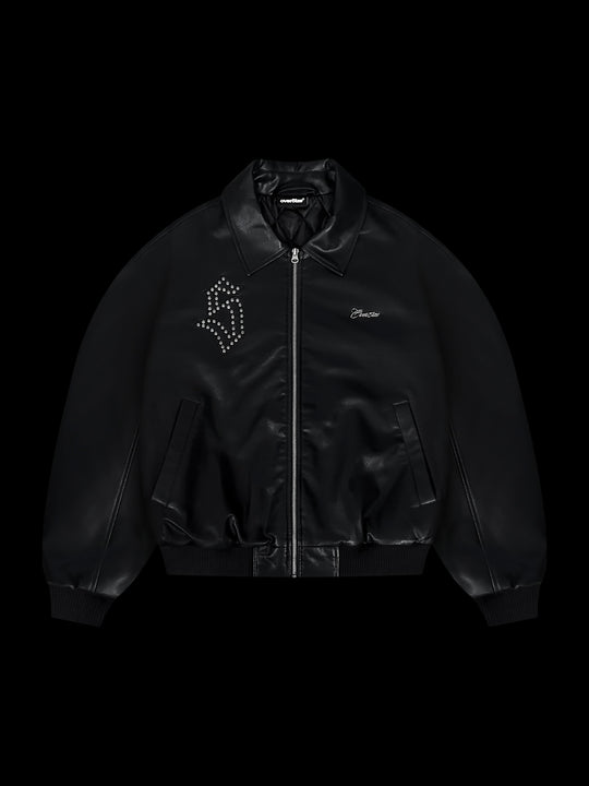 OVER5IZE “studdy” LEATHER JACKET